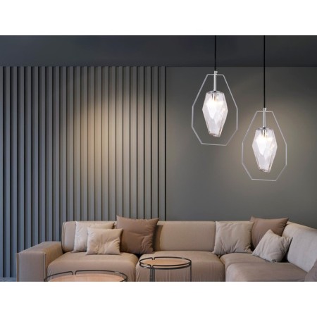 Suspended lamp with a replaceable lamp Ambrella Light, Traditional, TR3626, G9, Color Chrome-3