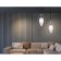 Suspended lamp with a replaceable lamp Ambrella Light, Traditional, TR3626, G9, Color Chrome