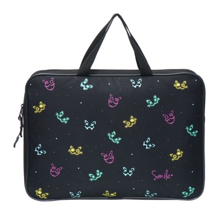 Folder with handles Textile A4, 370 x 280 x 60 mm, Stavia "Neon"