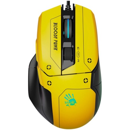 Mouse A4Tech Bloody W70 Max Punk Yellow/Black