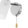 Bra with switch 59384/1 E14 40W chrome 15x8x13 cm