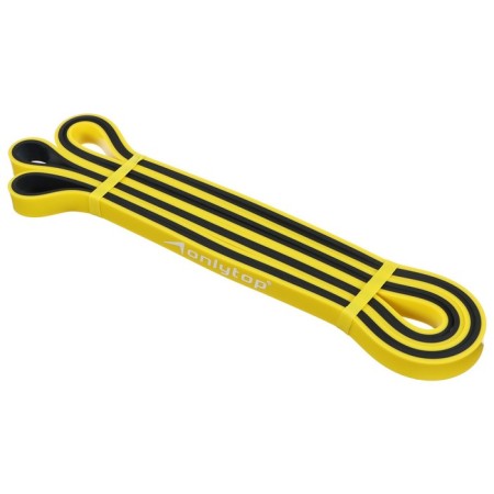 Espander Multifunctional ONLYTOP, 208x1.3x0.45 cm, 2-15 kg, yellow/black color-2