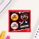 Icons sunset set 3 pcs d = 25 mm "prohibitions" 7x7 cm