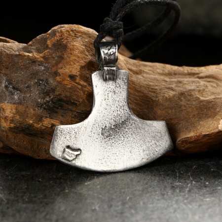 Амулет-брелок "Топор Перуна" №20, олово-2