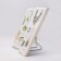 Book stand, 8.5 × 13.5 × 15.6 cm, white color