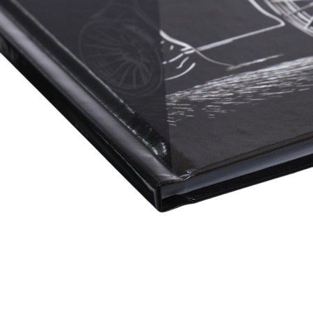 Universal diary for grades 1-11, "Auto. Sketch 2", solid cover 7BC, glossy lamination, 40 sheets-3