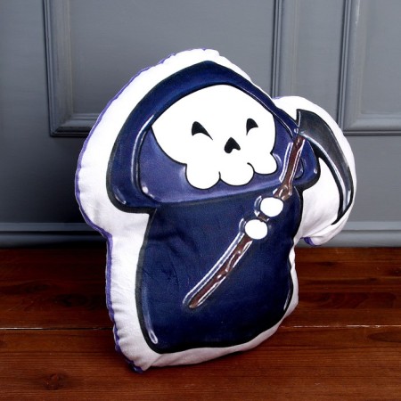 Soft toy "Death with a scythe", black color-1