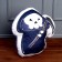 Soft toy "Death with a scythe", black color