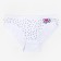 Cowards of women's slips collorista, white color, size 42-44