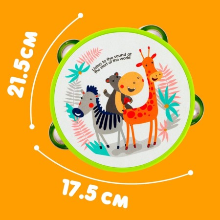 Musical toy "Buben. Animals ", 8 metal bells, mix-1