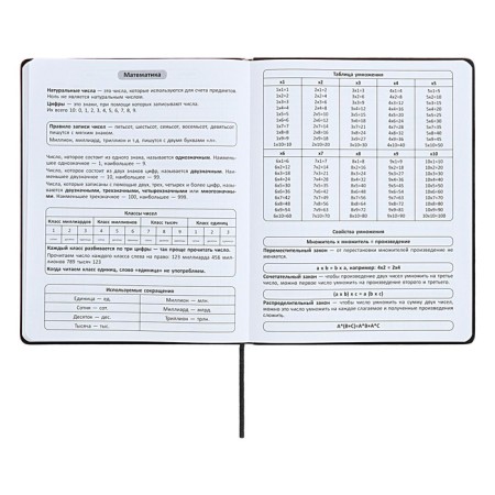 Universal diary for grades 1-11 "strip", solid cover of artificial leather, silkography, lies, 48 ​​sheets, black+blue-7