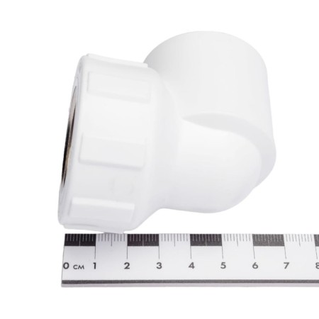 The square "Politek", polypropylene, 32 mm x 1 "mm, internal thread-4