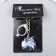 Trick Glass, Metal "White Unicorns" 3.1x3.1x1.6 cm