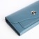 Women's wallet on magnet, blue color