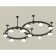 Ambrella Light Acrylic lamp, XR92221006, GX53 LED 12 W, black sand, white matte, transparent