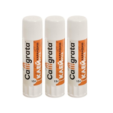 Glue-pencil 15 grams PVA, set 3 pcs-1