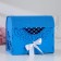 Family Bank "Openwork", with rhinestones, blue-white, 23.5x17x20 cm