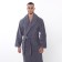 Male robe "Bann", color graphite, size 56