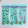 Plastic sticker 3D "Butterflies" mix 15x27 cm