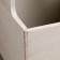 Kashpo - wooden box 13.5x13.5x30 cm light -gray Provence