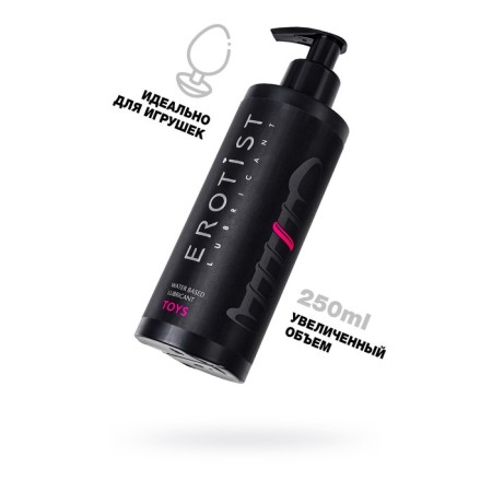 Lubricant Erotist Toys, for toys, water -based, 250 ml-3