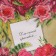Gift Kraft "for the most beautiful" 27 x 22 x 11 cm, 120 g/m²