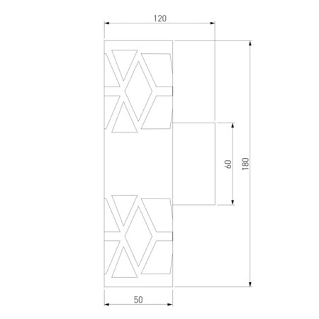 Interior backlight ELEKTROSTANDARD, FANC LED 6 W, 180x50x82 mm, IP20, silver color-3