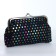 Cosmetic bag on the farmar, black color