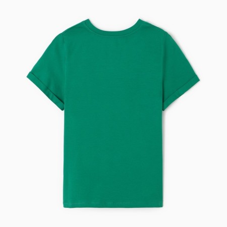 Female T-shirt, dark green color, size 44-46 (l)-7