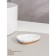 A set of accessories for the bathroom "Marble", 3 items (soap dish, dispenser 230 ml, glass)