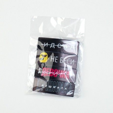 Hair hairpin "Daring mix", 5.3 x 1.8 cm-11