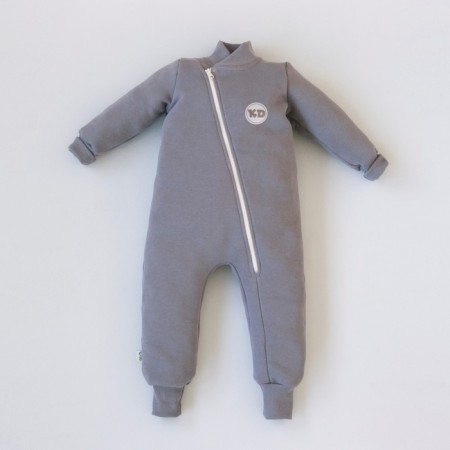 Topolino-2 overalls-heat, height 80-86 cm, color gray color-4
