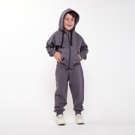 Costume (pants/sweatshirt) for a boy, color Fuma, height 158-3