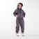 Costume (pants/sweatshirt) for a boy, color Fuma, height 158