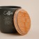 Sugar Bank SL Home, 12 × 12 cm, gray color, with a bamboo lid