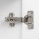 Bathroom cabinet with a barbell, white, 70 x 60 x 20 cm