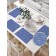 Set of napkins for setting the table "Dance of Snowflakes", rectangular, size 32x46 cm, 4 pcs
