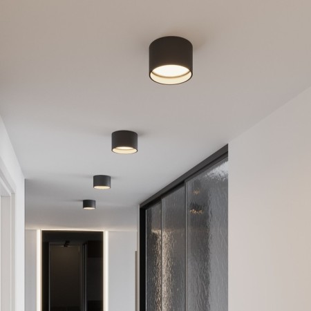 Lamp ceiling Elektrostandard, Banti Led 13 W, 75x123x75 mm, IP20, black color-2