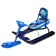 Snow-champion "Timka Sport 4-1", TS4-1M/K, with a back and a seat belt, black/blue color
