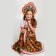 Carnival kokoshnik "Russian beauty" from felt, with application
