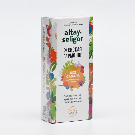 Altay Seligor Balm "Women's Harmony", without sugar, 200 ml