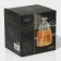 Glass jar for honey and jam Magistro "Bee", 280 ml, 8 × 12 cm