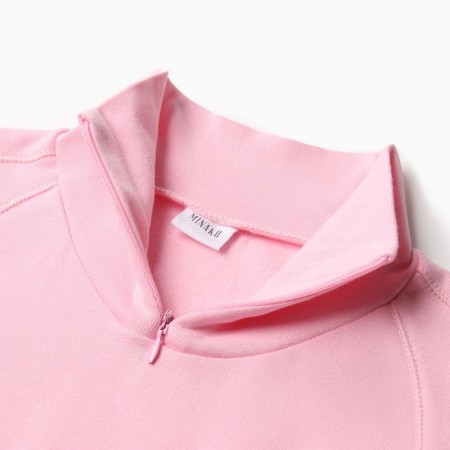 Women's thermal underwear (longshit, leggings) minku light pink color, size 50-8