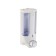 Axentia dispenser for liquid soap and shampoo wall white, volume 380 ml, height 19 cm