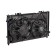 Cooling unit (radiator+condenser+fan) for prior car Halla Lada 2170-8112010, Luzar LRK 0127