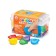 Loves wax 6 colors 48 pieces, carioca "Baby", curly, hypoallergenic, for kids, container