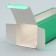 Makarun box, confectionery packaging "Green", 18 x 5.5 x 5.5 cm