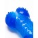 Chewing toy Superproof "Small bone", 8.5 cm, blue