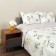 Euro set: blanket, sheet, pillowcase, size 200x220 cm, 230x250 cm, 50x70 cm - 2 pcs