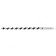 Wood drill Matrix, 14x350 mm, 6-grade shank